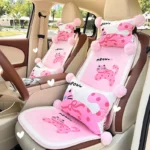 Plush Cute Animal Car Headrest & Lumbar Support Cushion 7 11952 48a947