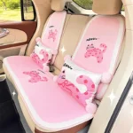 Plush Cute Animal Car Headrest & Lumbar Support Cushion 6 11952 4c4c7c