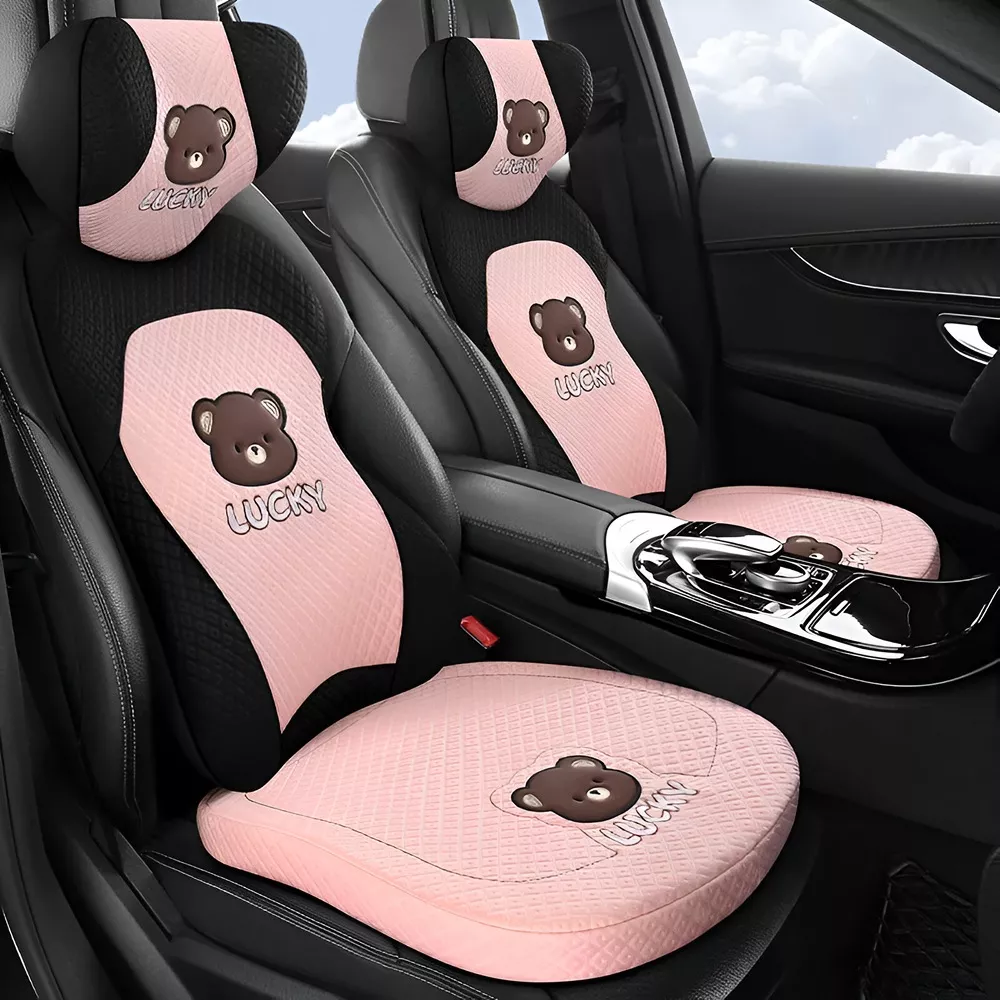 Car Neck & Lumbar Support Pillow for Toyota, Ford, BMW