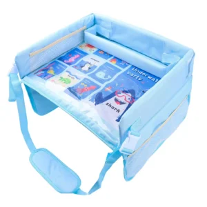 Foldable Car Seat Organizer & Travel Tray for Kids – Fits Nissan, Subaru, Audi