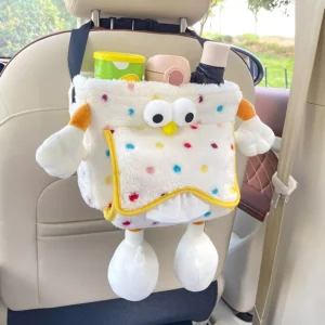 Cute Car Tissue Box & Trash Can for Toyota, Honda, Ford