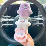Cute Plush Monster Design Seat Belt Covers 6 12104 c9364c