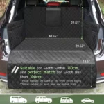 Wear-Resistant Waterproof Dog Car Seat Cover for SUV - Fits Ford, Toyota, Honda 8 12144 7efbfd