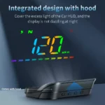 Podofo GPS HUD Head-Up Display – Universal Speedometer for Toyota, Ford, Honda 4 1218 770cba