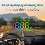 Podofo GPS HUD Head-Up Display – Universal Speedometer for Toyota, Ford, Honda 6 1218 7bc622