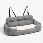 Travel Bolster Safety Large Dog Car Seat Bed – Fits Tesla, BMW, and Ford 3 12181-c38dab.webp