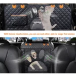 Waterproof Dog Car Seat Cover for Back Seat - Fits Toyota, Honda, Ford 6 12201 2f1331
