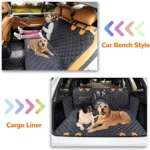 Waterproof Dog Car Seat Cover for Back Seat - Fits Toyota, Honda, Ford 5 12201 3c0bcd