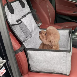 Dog Car Seat Booster for Small & Medium Dogs – Fits Hyundai, Kia, Jeep