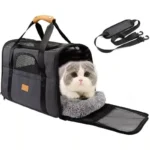 Foldable Cat Carrier Bag with Safety Zippers & Bonus Bowl Nissan Qashqai, Juke, X-Trail 3 12271-8fa131.webp