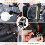 2-in-1 Pet Travel Cart & Car Seat – Fits Tesla, Toyota, Honda Vehicles 6 12278 9ec94f
