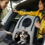 2-in-1 Pet Travel Cart & Car Seat – Fits Tesla, Toyota, Honda Vehicles 5 12278 fc0181