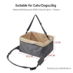 Waterproof Dog Car Seat Basket for Small Dogs | Toyota, Ford, Honda 8 12422 7ce3d8
