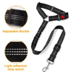 2-in-1 Dog Harness Leash & Car Seat Belt for Toyota, Ford, Honda 5 12460 6487f7