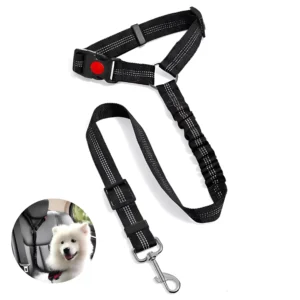 2-in-1 Dog Harness Leash & Car Seat Belt for Toyota, Ford, Honda
