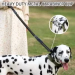Reflective Shock Absorbing Tactical Dog Leash with Car Seatbelt - Fits Ford, Toyota, Honda 5 12633 b0040d
