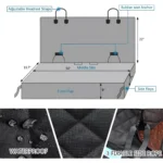 Waterproof Dog Car Seat Cover for Back Seat – Fits Toyota, Ford, and Honda 8 12687 e8a8c6