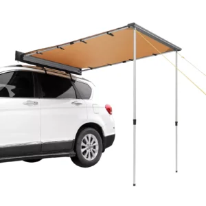 Retractable Car Side Awning 6.6x8.2 ft for Toyota, Ford, Jeep