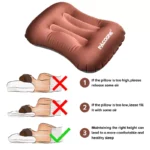 Portable Inflatable Camping Pillow - Lightweight Air Cushion for Toyota, Ford, Honda 6 13002 b9e771