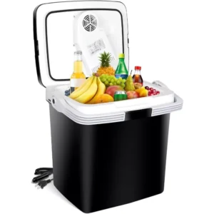 28 Quart 12V Car Refrigerator & Warmer for Ford, Toyota, and Honda