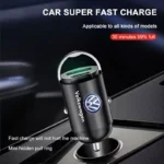 Fast Car Charger USB Type C Dual Port Adapter for Volkswagen Golf, Polo, Tiguan 6 1361 50c874