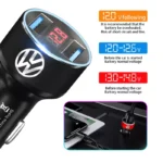 Fast Charging Car Charger with 2 USB Ports – Fits Volkswagen, Audi, BMW 7 1390 0a7ee3