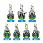 6000K 1200W LED Headlight Bulb – 520,000LM CSP 9950 for Ford, Toyota & BMW 7 1402 51b9d6