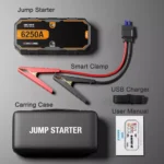 6000A Portable Car Jump Starter Power Bank for BMW, Toyota, and Ford 8 1486 a78465