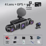 64GB 360° Car DVR Dash Cam WiFi GPS 24h Parking Monitor for Ford, Toyota & Honda 4 1587 2d828d