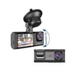 3 Channel Car DVR HD 1080P 3-Lens Inside Vehicle Dash Cam for Ford, BMW, Toyota 3 1598-e0418c.webp