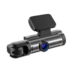 2-Lens 1080P Car DVR with Wide-Angle, Night Vision & Suction Cup Mount for Kia, BMW, Ford