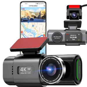 4K Dual Dash Cam for Toyota, Ford, Honda