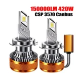 6000K 420W LED Car Headlights - 150000LM Ultra Bright Bulbs for Nissan, Toyota, Ford 8 1789 f5c238