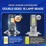 300000LM 6000K LED Headlights 1600W for Nissan Toyota Ford 7 1804 8f6dbf