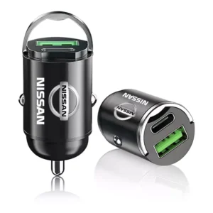 USB Type-C Fast Car Charger For Nissan