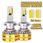 6500K LED Headlight Bulb – 1800W 1000000LM for Toyota, Ford, Honda 4 2006 4a90aa