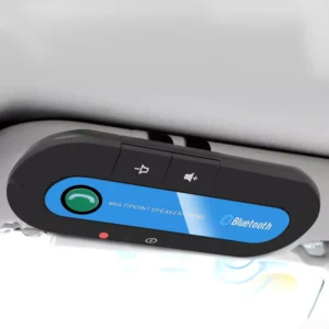 Wireless Bluetooth Car Kit Handsfree Speakerphone – Compatible with Ford, Toyota, Honda