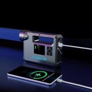 5-in-1 Car Jump Starter with Air Compressor, Flashlight & Power Bank for Volkswagen, Mazda, Lamborghini