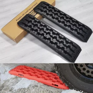 2pc Tire Release Anti-skid Ramp Traction Recovery Tracks for SUV, Truck, Off-road Vehicles