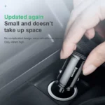 Baseus Fast Car Charger USB & Type-C QC4.0 PD – For Toyota, Ford, Honda 5 2453 47b009