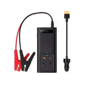300W Car Power Inverter DC 12V to AC 220V – Fast Charging for Tesla, Ford, Toyota