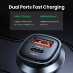 48W Dual USB Car Fast Charger with PD & QC 3.0 – For Ford, Toyota, or Honda 5 2652 67fe00