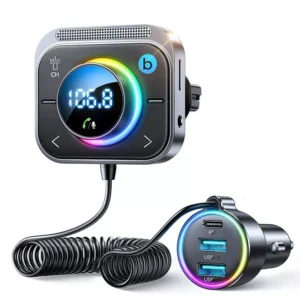 Bluetooth 5.3 FM/AUX Car Adapter for Toyota, Ford, Honda