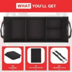 Universal Large Trunk Organizer for SUV & Cars – Fits Toyota, Ford, Honda 5 2820 ebc529