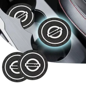 Silicone Car Coaster Non-Slip Pad for Nissan Tiida, Juke, Versa