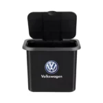 Car Hanging Trash Bin & Storage Box with Phone Holder Hook for Volkswagen Golf, Passat, Polo 8 2855 c3bcc2