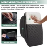 Premium Leather Armrest Cover for Honda CR-V – Ultra Protection & Style 6 3229 775cba