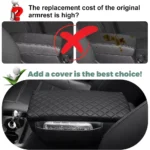 Premium Leather Armrest Cover for Honda CR-V – Ultra Protection & Style 8 3229 890361