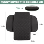 Premium Leather Armrest Cover for Honda CR-V – Ultra Protection & Style 7 3229 f0cc14