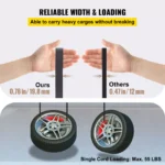 Heavy-Duty Rubber Bungee Cords with S Hooks – Weatherproof Straps for Mitsubishi, Toyota, and Chevrolet 6 3237 fb45ad